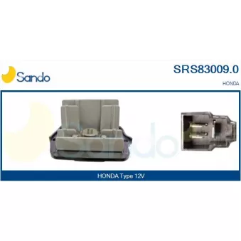 Résistance, pulseur d'air habitacle SANDO SRS83009.0