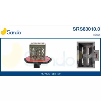 Résistance, pulseur d'air habitacle SANDO