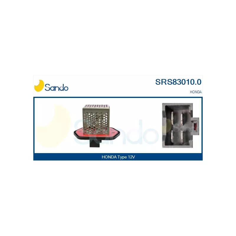 Résistance, pulseur d'air habitacle SANDO SRS83010.0