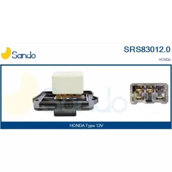 Résistance, pulseur d'air habitacle SANDO