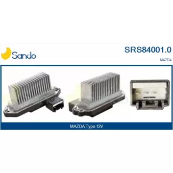 Résistance, pulseur d'air habitacle SANDO SRS84001.0