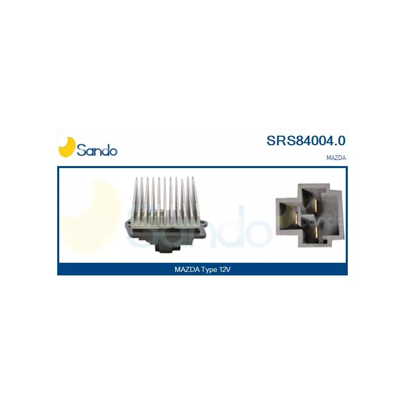 Résistance, pulseur d'air habitacle SANDO SRS84004.0