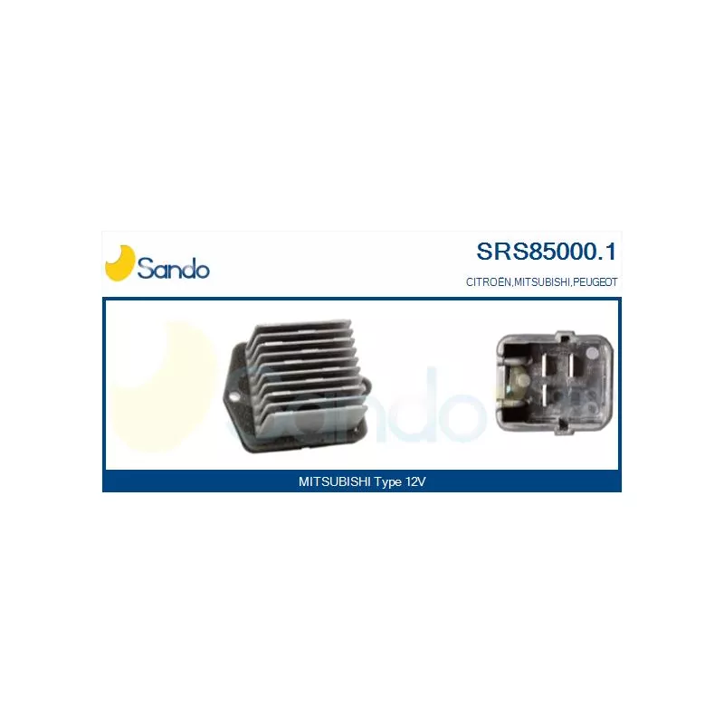 Résistance, pulseur d'air habitacle SANDO SRS85000.1