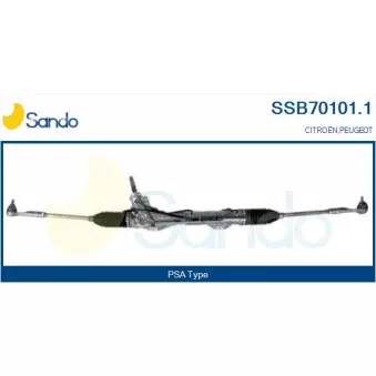 Crémaillière de direction SANDO SSB70101.1