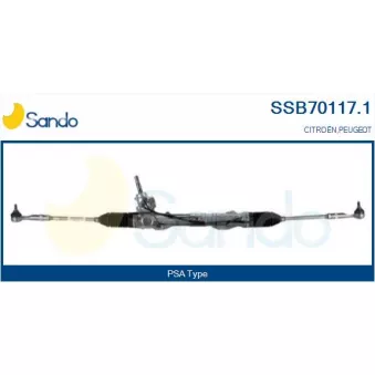 Crémaillière de direction SANDO SSB70117.1