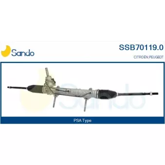 Crémaillière de direction SANDO SSB70119.0