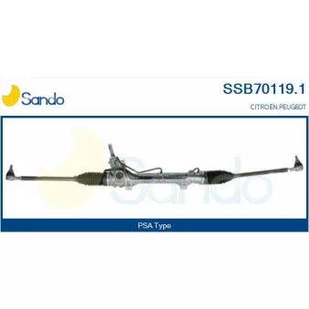 Crémaillière de direction SANDO SSB70119.1