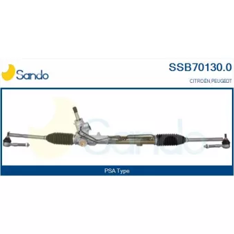 Crémaillière de direction SANDO SSB70130.0