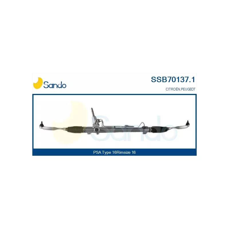 Crémaillière de direction SANDO SSB70137.1