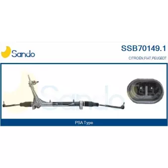 Crémaillière de direction SANDO SSB70149.1