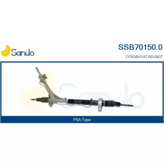 Crémaillère de direction SANDO SSB70150.0