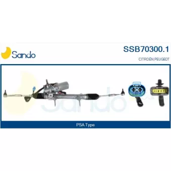 Crémaillière de direction SANDO SSB70300.1