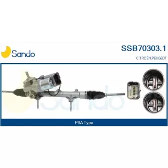 Crémaillière de direction SANDO SSB70303.1