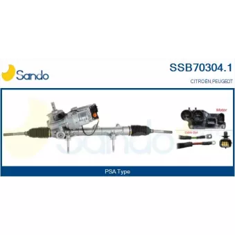 Crémaillière de direction SANDO SSB70304.1