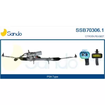 Crémaillière de direction SANDO