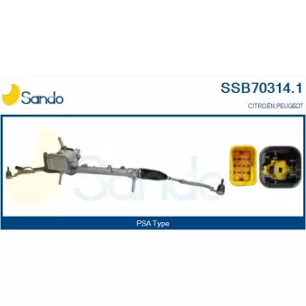 Crémaillière de direction SANDO SSB70314.1