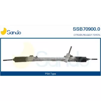 Crémaillière de direction SANDO SSB70900.0