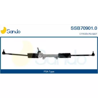 Crémaillière de direction SANDO SSB70901.0