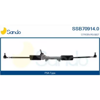 Crémaillière de direction SANDO SSB70914.0
