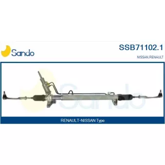Crémaillère de direction SANDO SSB71102.1