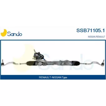 Crémaillière de direction SANDO SSB71105.1