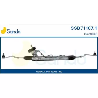 Crémaillière de direction SANDO SSB71107.1