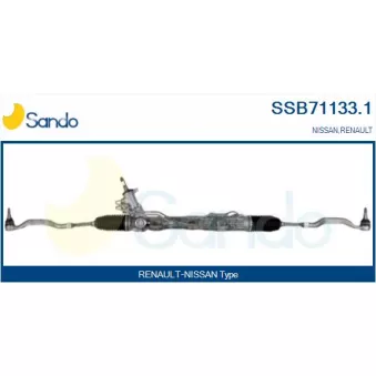 Crémaillière de direction SANDO SSB71133.1