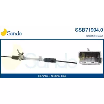 Crémaillère de direction SANDO SSB71904.0