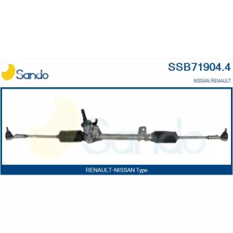 Crémaillère de direction SANDO SSB71904.4