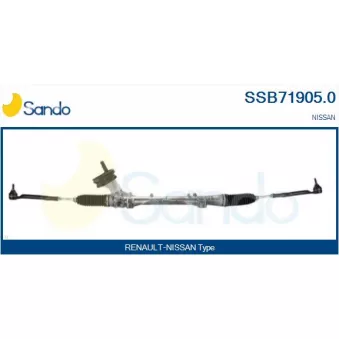 Crémaillère de direction SANDO SSB71905.0