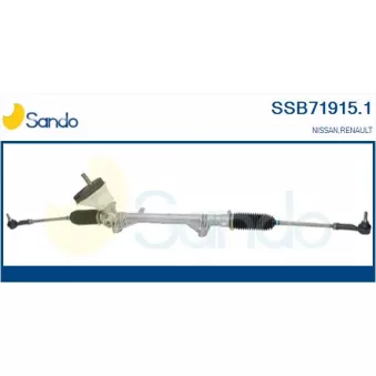 Crémaillère de direction SANDO SSB71915.1