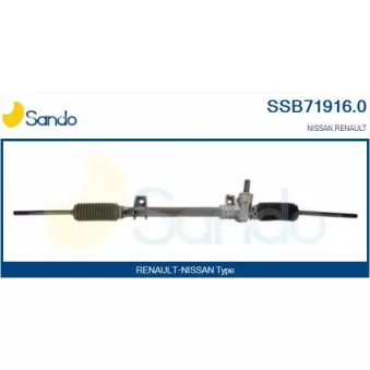 Crémaillière de direction SANDO SSB71916.0