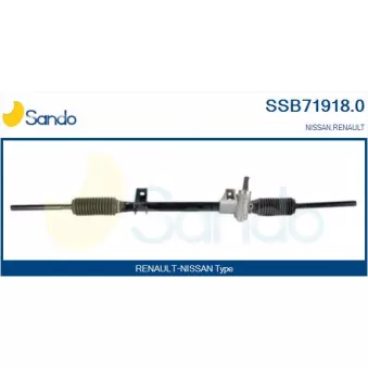 Crémaillière de direction SANDO SSB71918.0