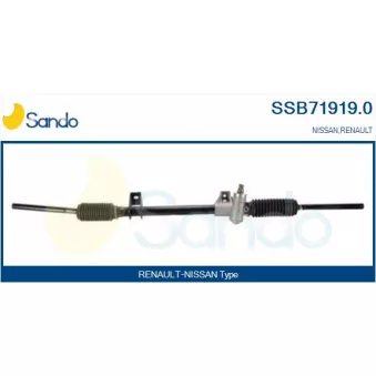 Crémaillière de direction SANDO SSB71919.0
