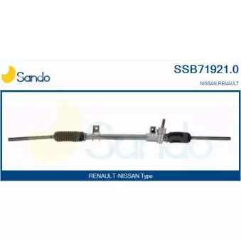 Crémaillière de direction SANDO SSB71921.0