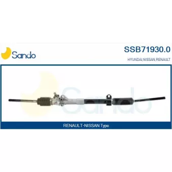 Crémaillière de direction SANDO SSB71930.0