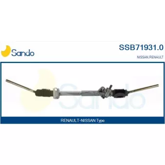 Crémaillière de direction SANDO SSB71931.0