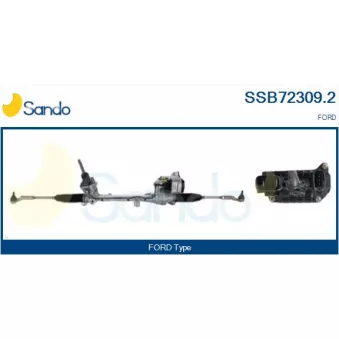 Crémaillière de direction SANDO SSB72309.2