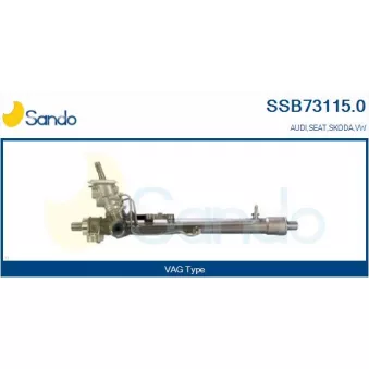 Crémaillière de direction SANDO SSB73115.0