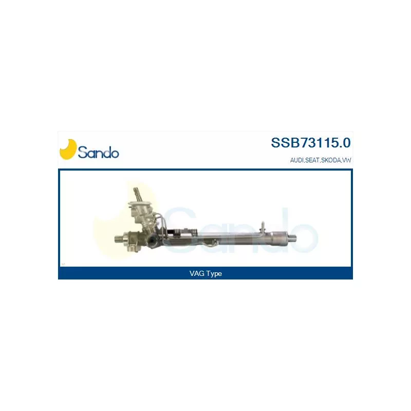 Crémaillière de direction SANDO SSB73115.0