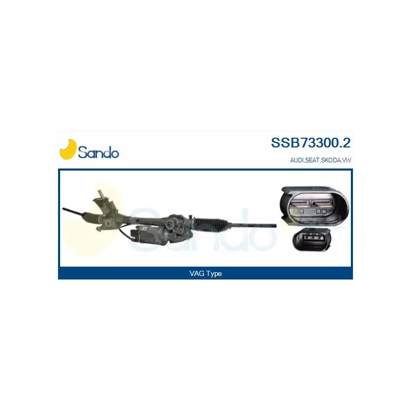 Crémaillère de direction SANDO SSB73300.2