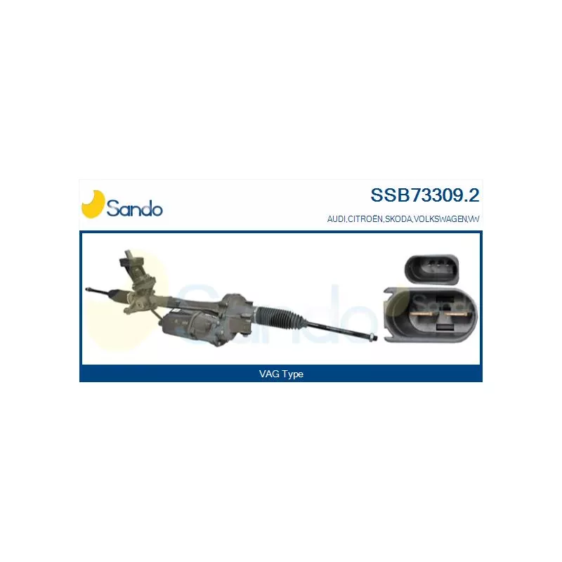 Crémaillère de direction SANDO SSB73309.2