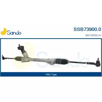 Crémaillière de direction SANDO SSB73900.0