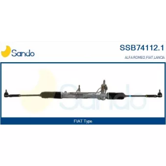 Crémaillière de direction SANDO SSB74112.1