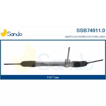 Crémaillière de direction SANDO SSB74911.0