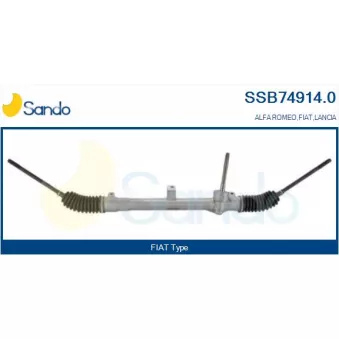 Crémaillière de direction SANDO SSB74914.0