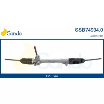 Crémaillère de direction SANDO SSB74934.0
