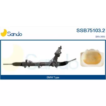 Crémaillière de direction SANDO SSB75103.2