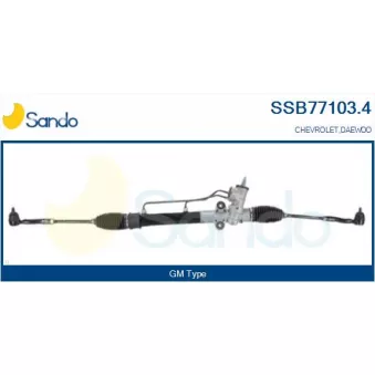 Crémaillière de direction SANDO SSB77103.4