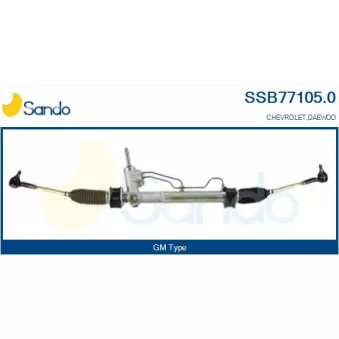 Crémaillière de direction SANDO